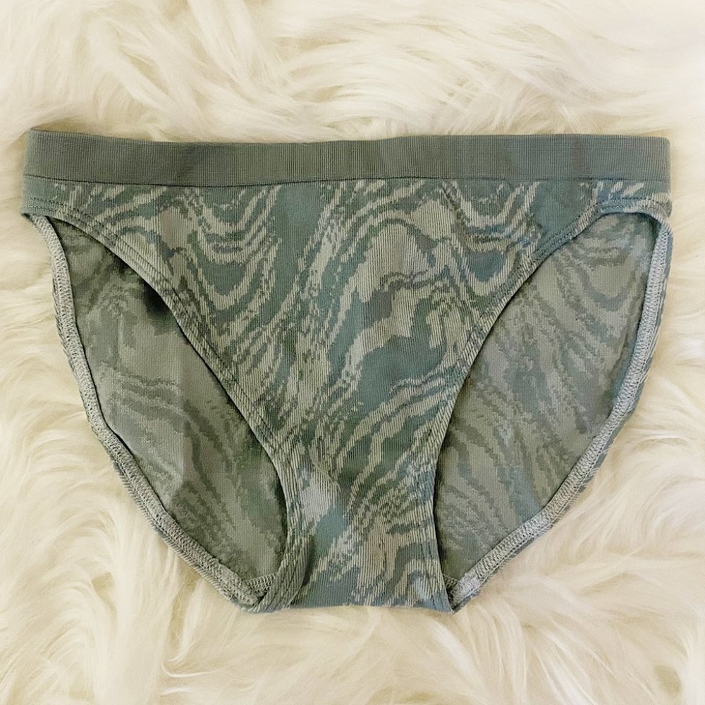 Victoria's Secret Marble Print Bikini Green XS Extra Small